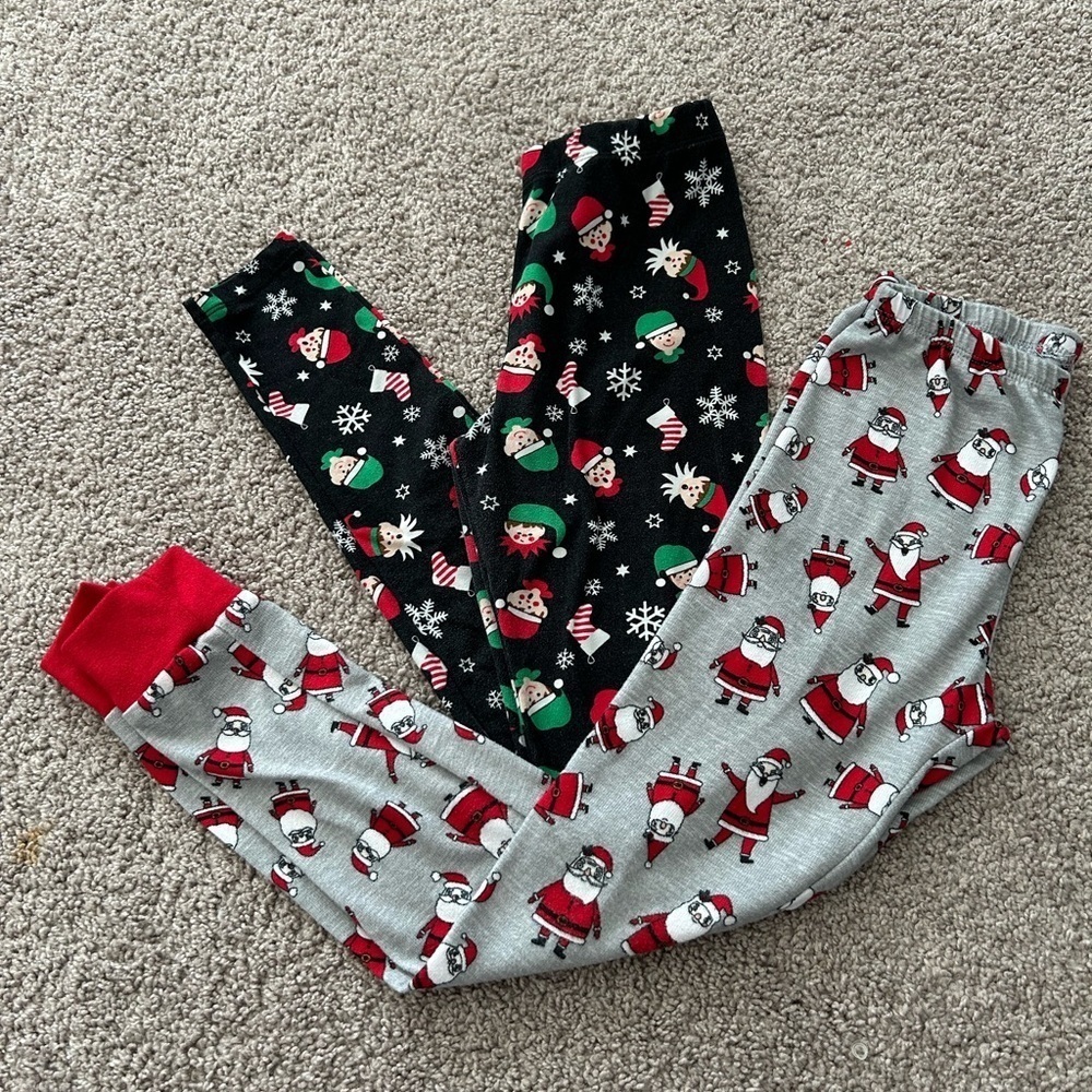 ❤️5 for $20❤️Boys Christmas PJ Bottoms Set of Two Pair Holiday
Size M